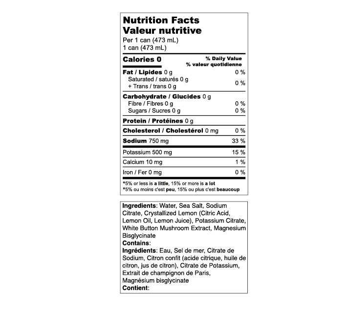 Natural Lemon 12 Pack