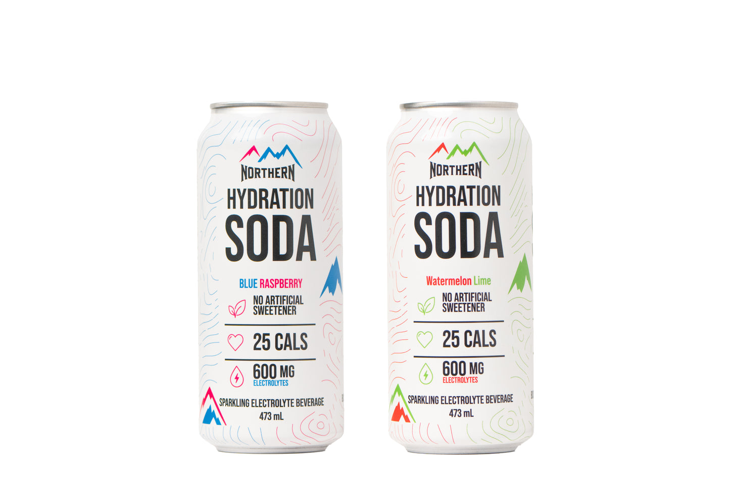 Northern Hydration Soda — Variety 12-Pack